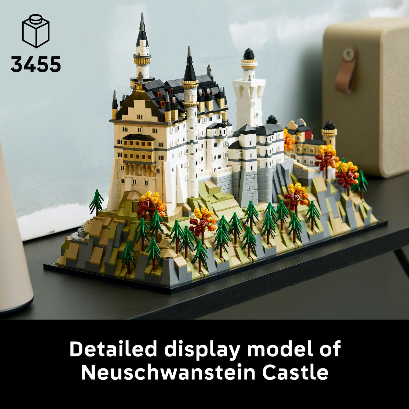 LEGO® Architecture Neuschwanstein Castle Collectible Model Kit for Adults 21063