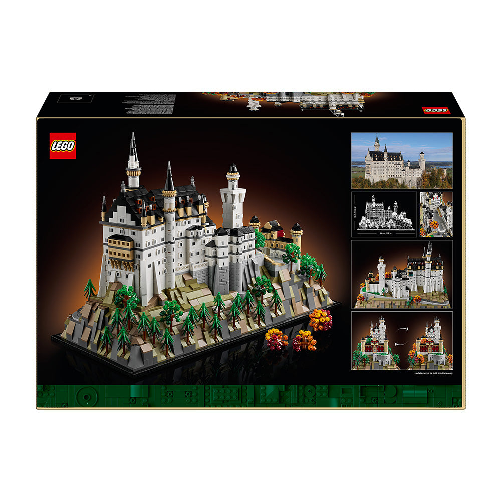 LEGO® Architecture Neuschwanstein Castle Collectible Model Kit for Adults 21063