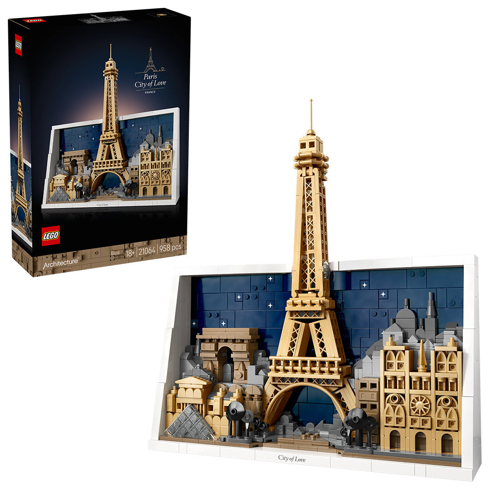 LEGO® Architecture Paris – City of Love Building Set 21064