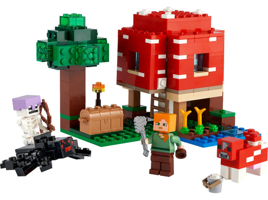 LEGO Minecraft Mushroom 2022 V29 — Set 21179