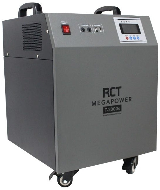 RCT MEGAPOWER 2KVA/2000W UPS INVERTER TROLLEY WITHOUT BATTERIES (Warranty Electronics- 1 year)