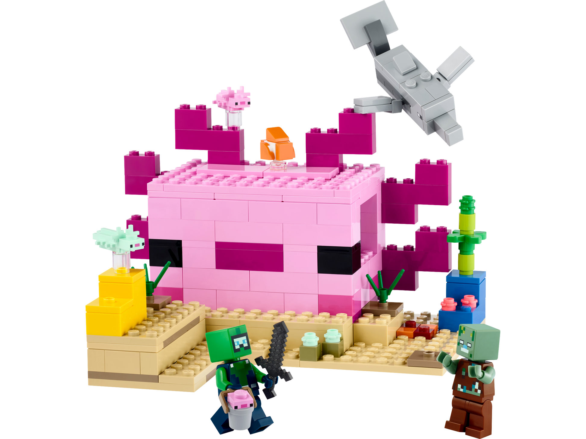 LEGO The Axolotl House — Set 21247