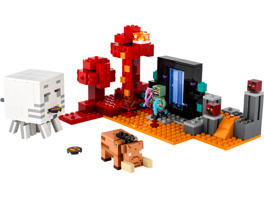 LEGO The Nether Portal Ambush — Set 21255