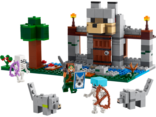 LEGO The Wolf Stronghold V30 — Set 21261