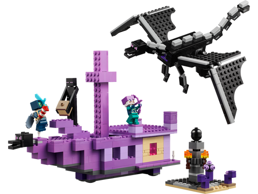 LEGO The Ender Dragon And End Ship V30 — Set 21264