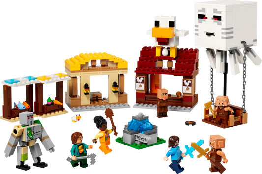 LEGO The Ghast Balloon Village Attack — Set 21273