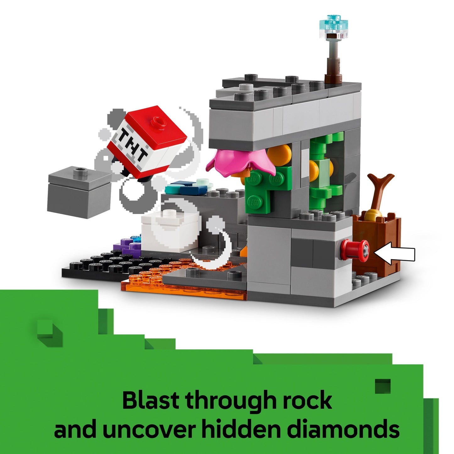 LEGO® Minecraft® The Warden Encounter Collectible Video Game Merch 21274