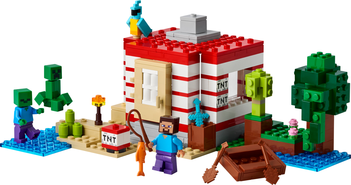 LEGO The Tnt Jungle House — Set 21275