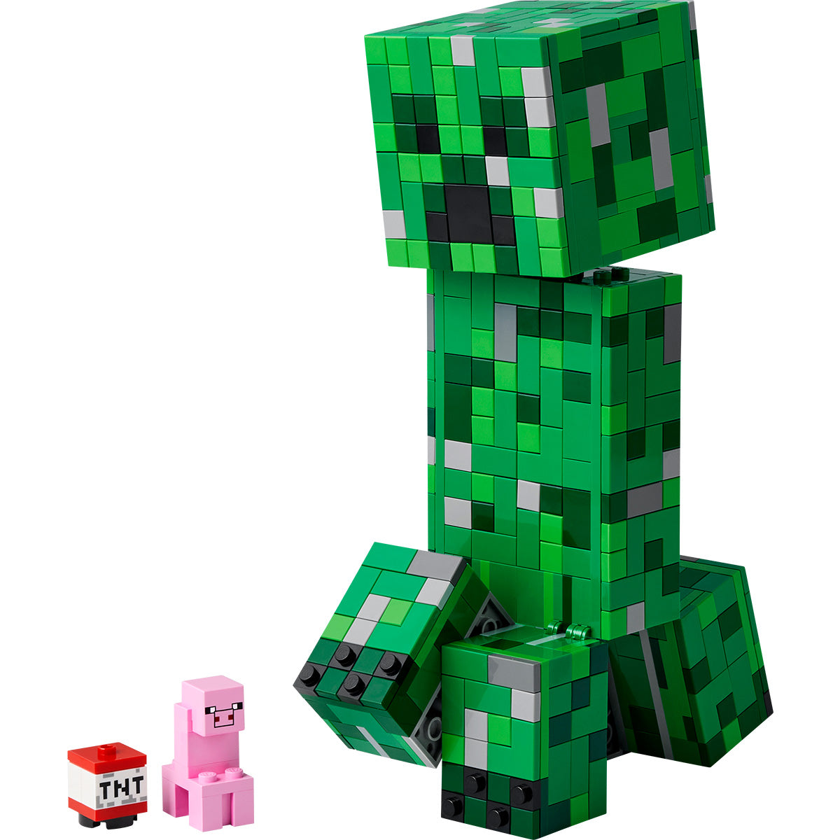LEGO® Minecraft® The Creeper™ Gamer Decor and Action Figure Building Toy 21276