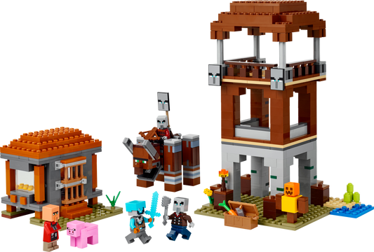 LEGO The Pillager Outpost and Ravager — Set 21278