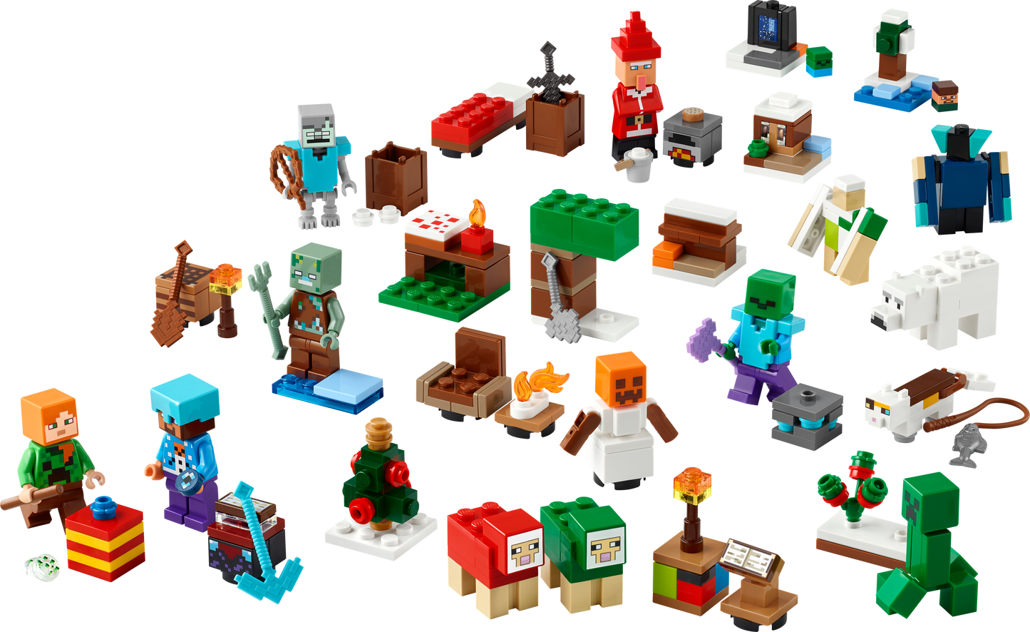 LEGO Advent Calendar 2025 - Minecraft — Set 21280