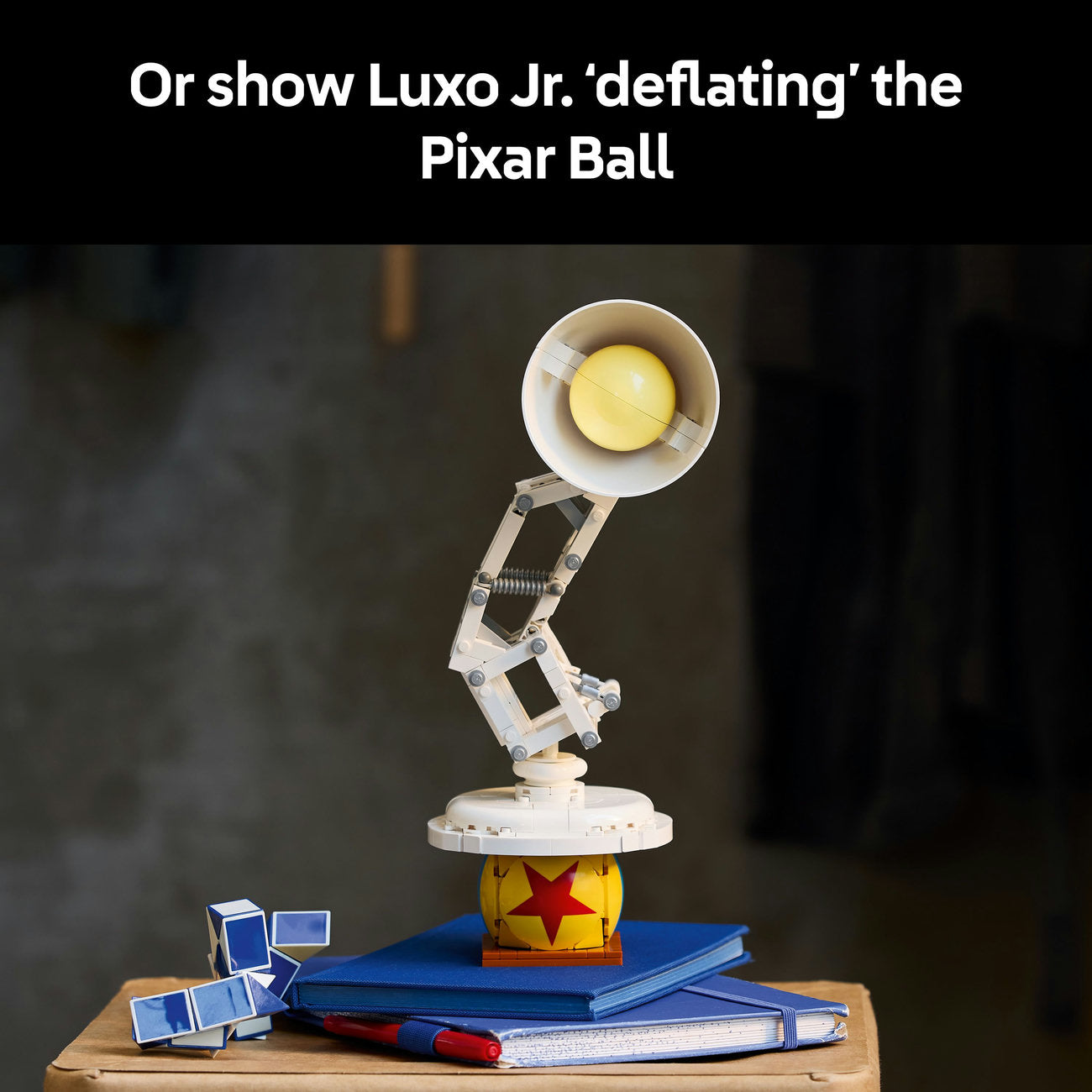 LEGO® Ideas | Disney Pixar Luxo Jr. Buildable Display Model 21357