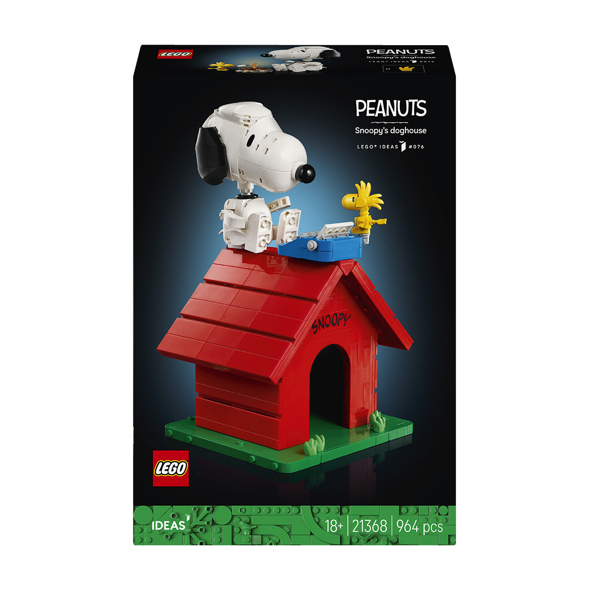 LEGO® Ideas Peanuts: Snoopy’s Doghouse Set 21368