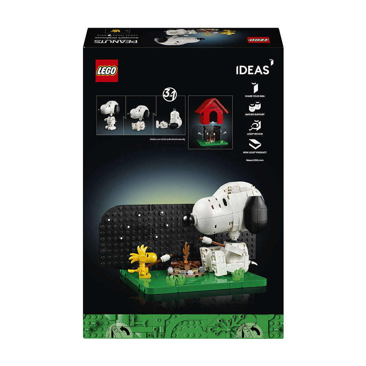 LEGO® Ideas Peanuts: Snoopy’s Doghouse Set 21368
