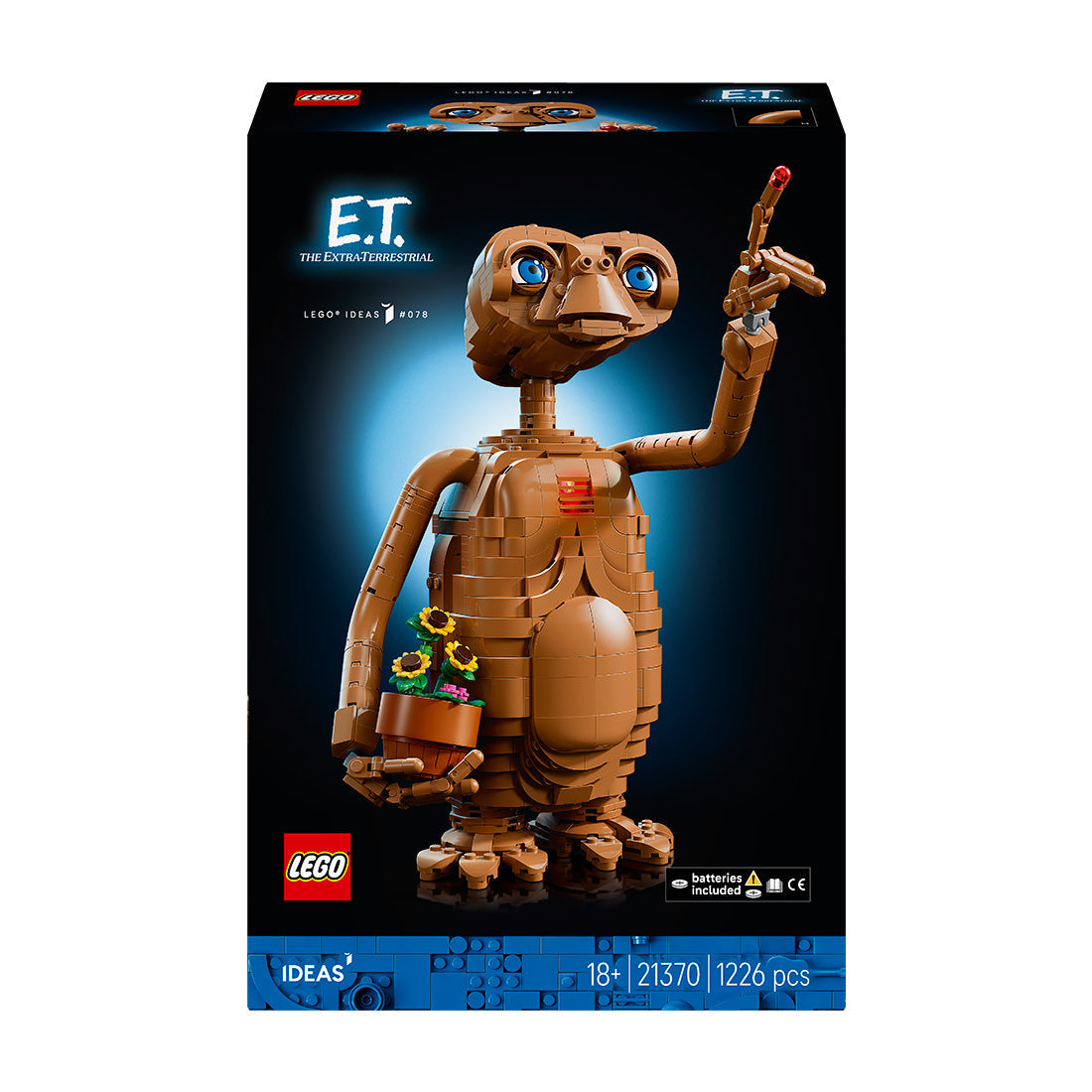 LEGO® Ideas E.T. the Extra-Terrestrial Building Set 21370