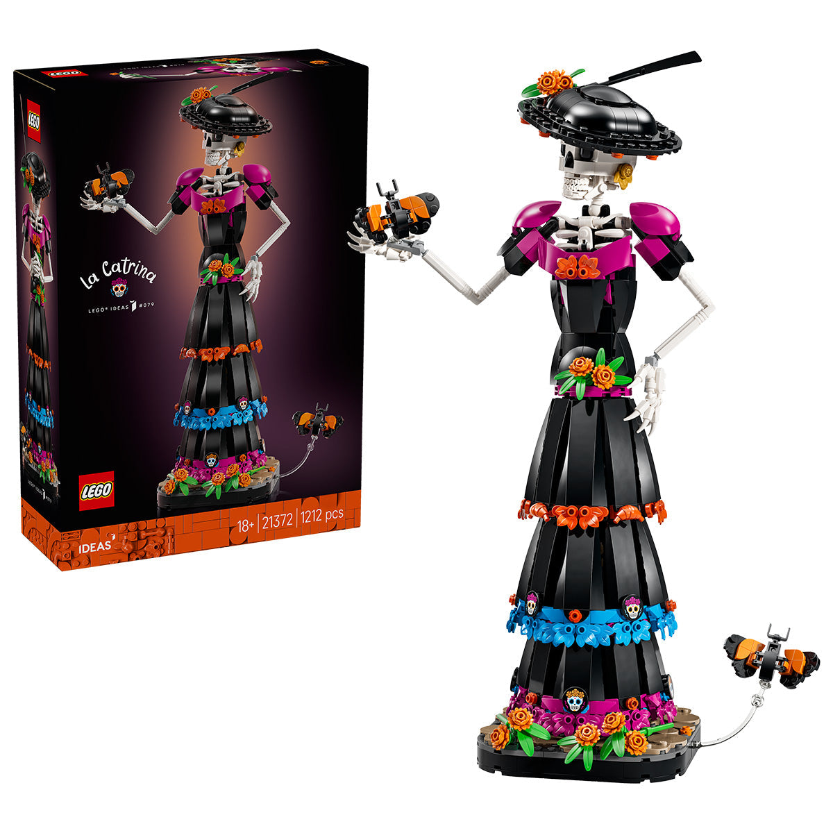 LEGO® Ideas La Catrina Figurine Building Set 21372