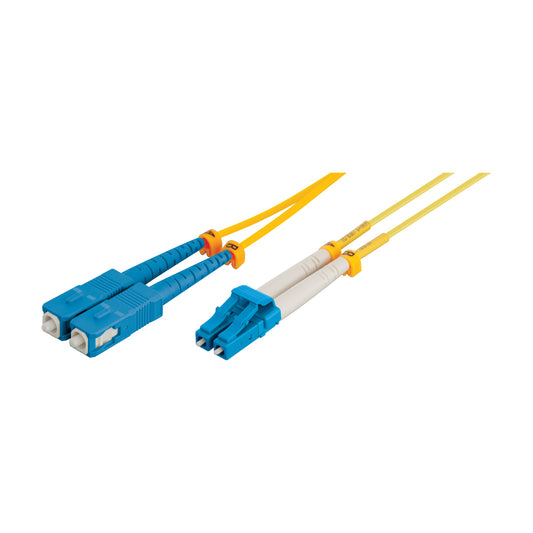 5M FIBRE PATCH LEAD DUP SM(09/125) LC/SC