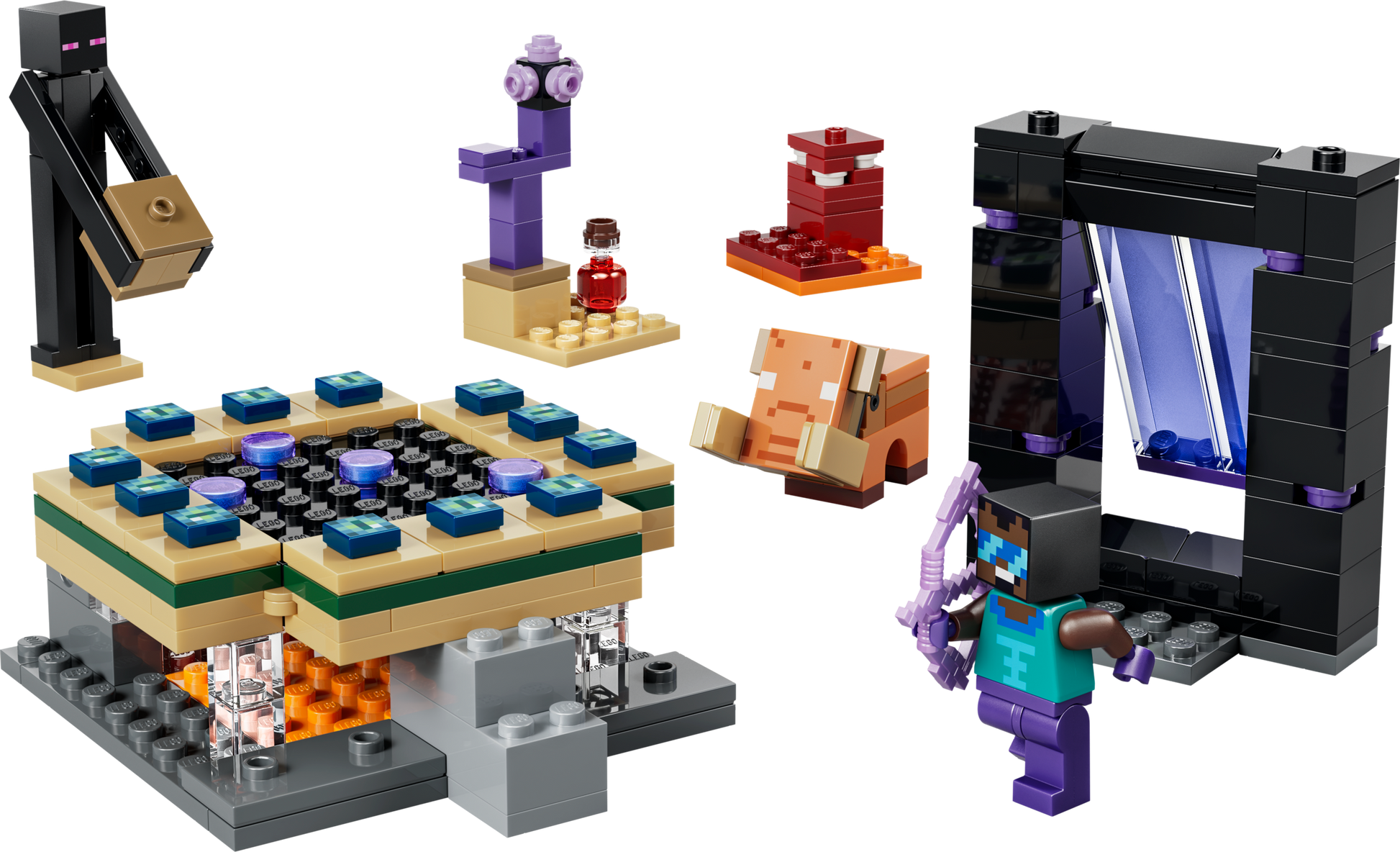 LEGO Nether & End Portal Journey — Set 21584
