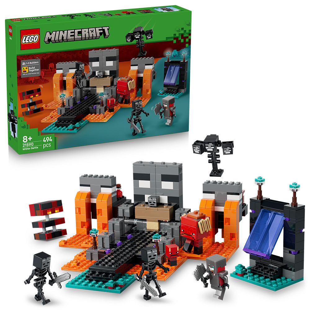 LEGO® Minecraft® Wither Battle Pretend Play Gamer Gift 21590