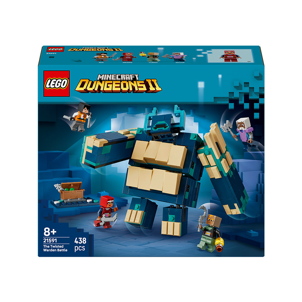 LEGO® Minecraft® The Twisted Warden Battle Gaming Toy 21591