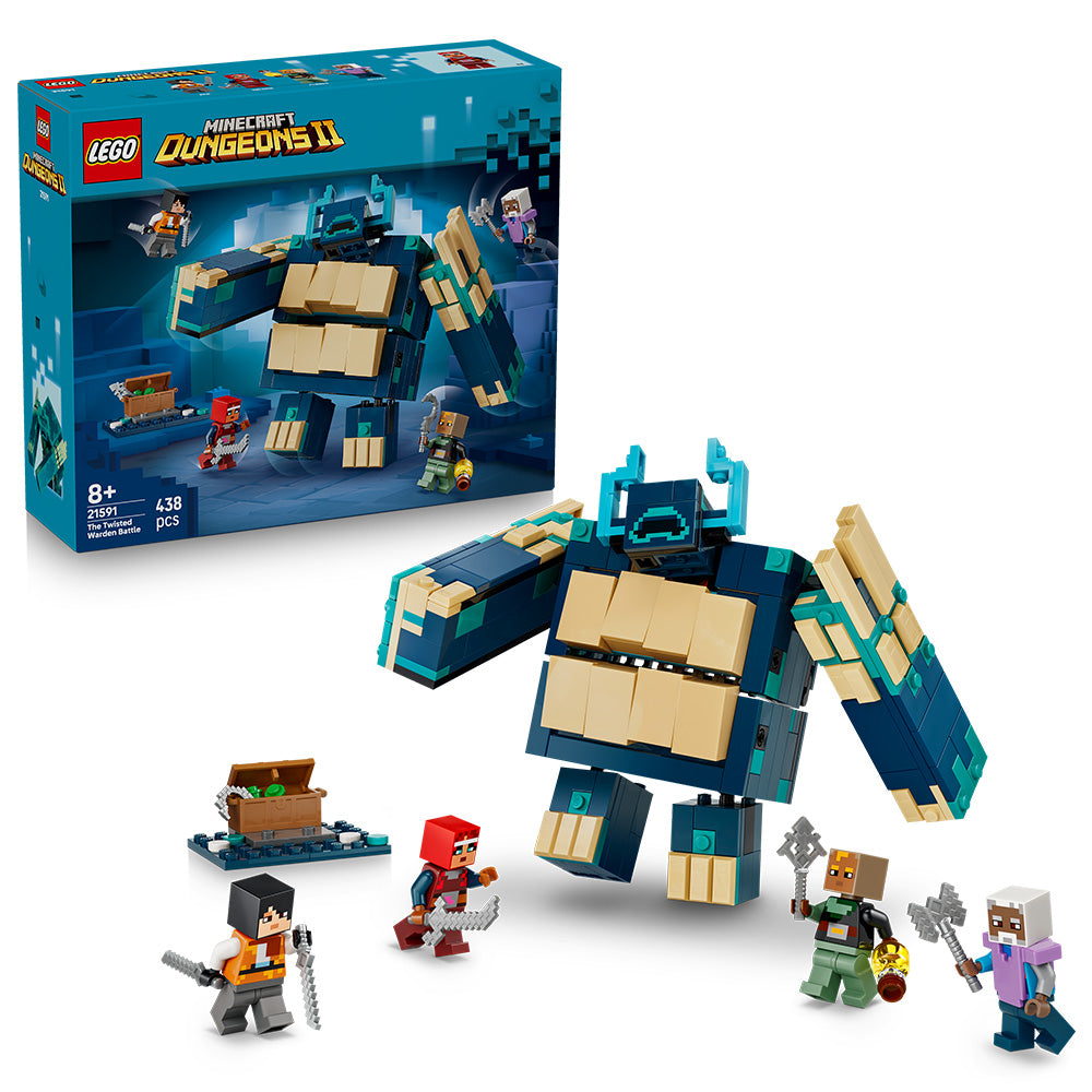 LEGO® Minecraft® The Twisted Warden Battle Gaming Toy 21591