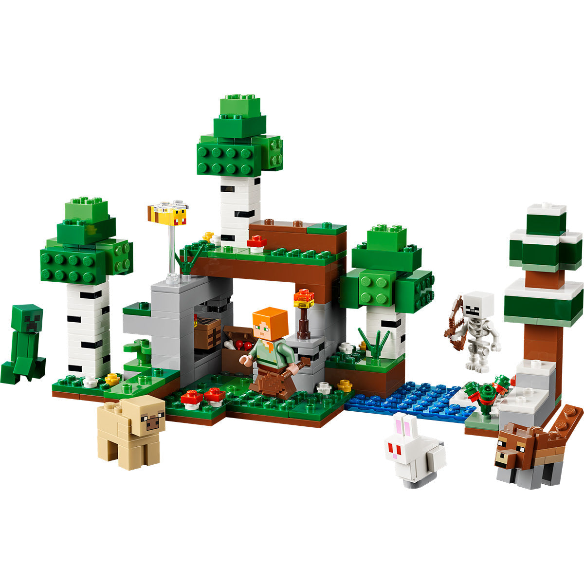 LEGO® Minecraft® First Night Adventure Building Toy 21593