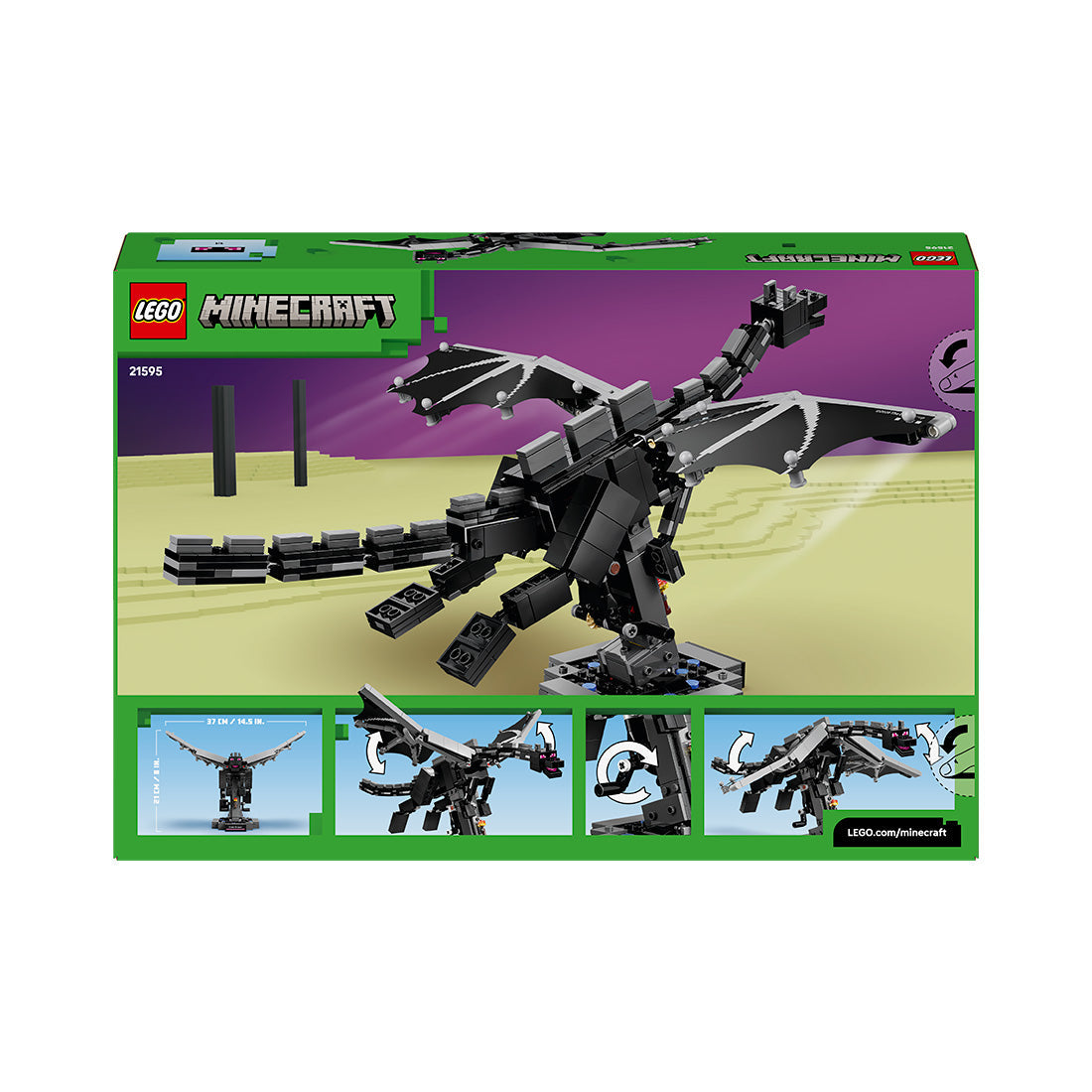 LEGO® Minecraft® The Ender Dragon Video Game Decor 21595