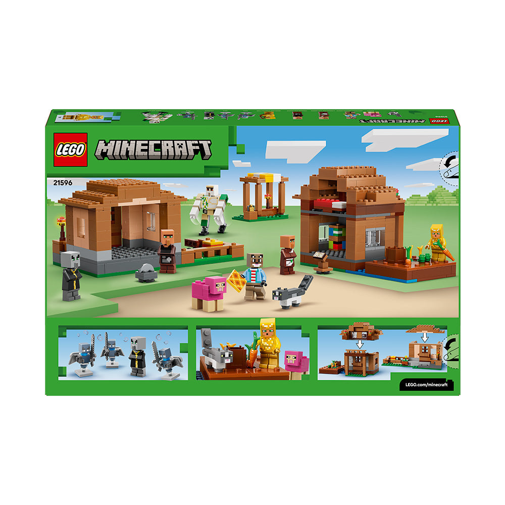 LEGO® Minecraft® Evoker Village Attack Toy Playset 21596