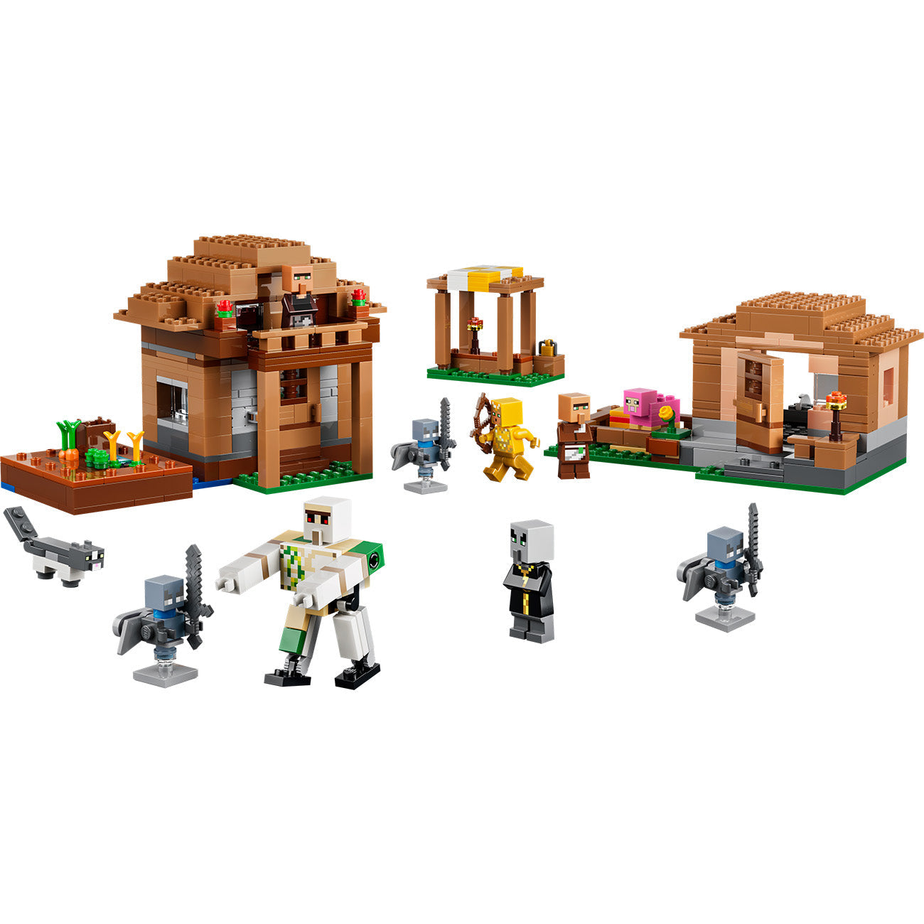 LEGO® Minecraft® Evoker Village Attack Toy Playset 21596