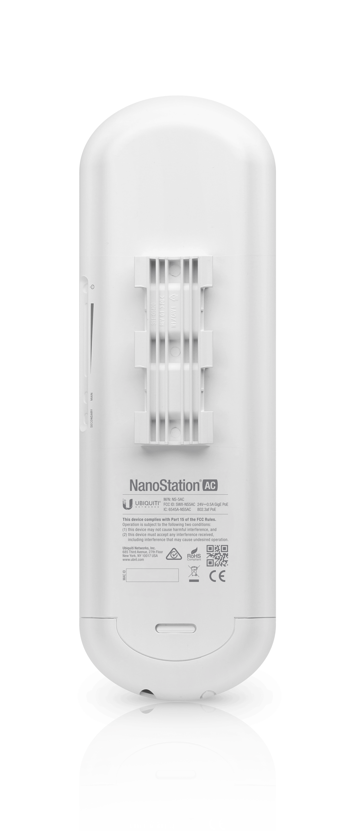 Ubiquiti UISP airMAX NanoStation 5AC 5 GHz 16dBi Radio Includes POE Injector | NS-5AC