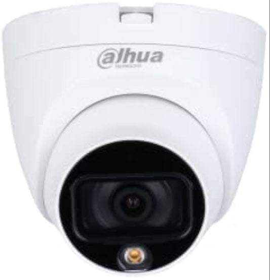 Dahua 5MP Eyeball Analog Camera 20m IR 3.6mm Full-Colour (DH-HAC-HDW1509TLQP-A-LED) - Guards On Duty Shop & Security Guards