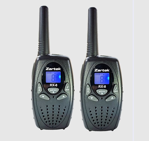 Zartek RX-8 Two Way Radio Basic Double Pack - Guards On Duty Shop & Security Guards