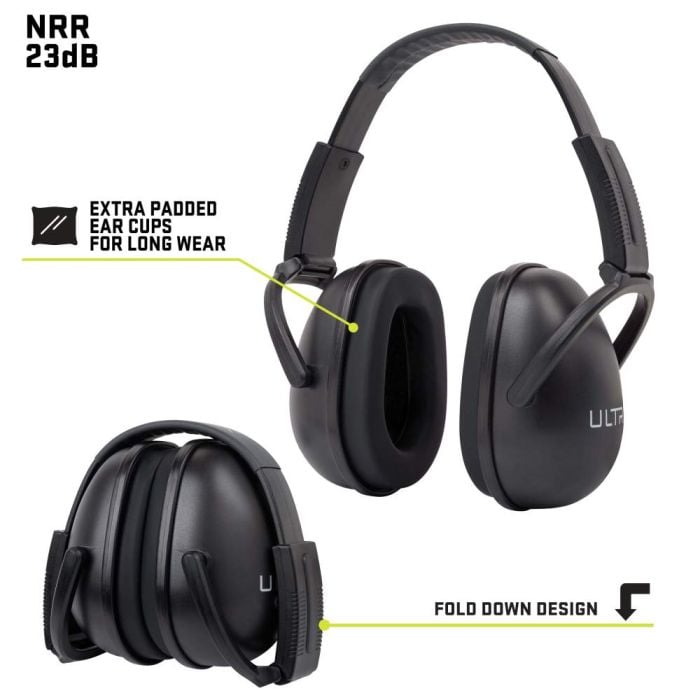 ALLEN EAR MUFFS ULTRX SOUND BLOCKER PASSIVE BLK ALLEN EAR MUFFS ULTRX SOUND BLOCKER PASSIVE BLK