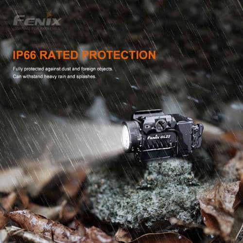 Fenix Tactical Pistol Flashlight with Red Laser - GL22
