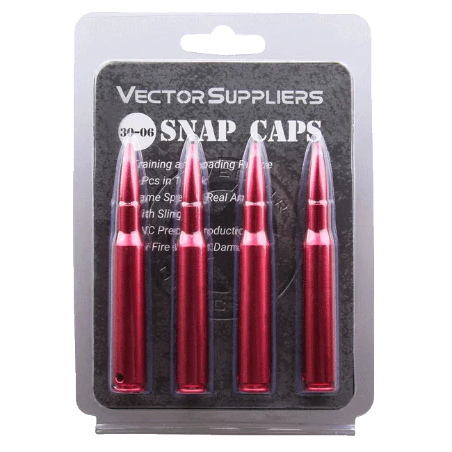 Vector Optics 30-06 Snap Caps 4 In 1 Pack Guards On Duty Security