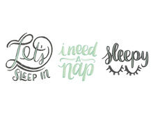 2004981 - Cricut Iron On Designs Sleep In 11x30cm