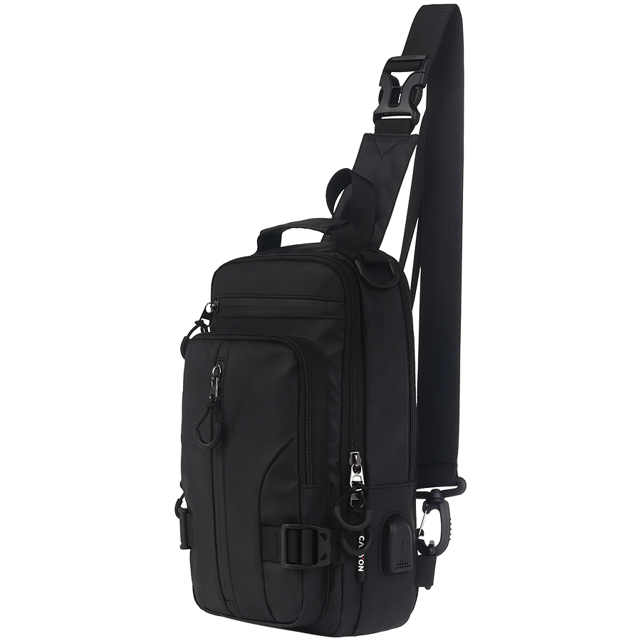 CANYON CB-1, fanny pack 290MM x160MM x90MMBlackExterior materials: 100% PolyesterInner materials:100% Polyester