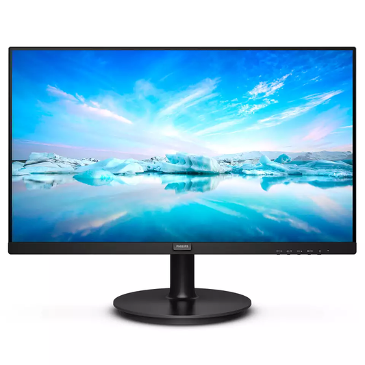 PHILIPS VALUE ANTI-GLARE 21,5" MONITOR VA RESPONSE: 4MS RESOLUTION: 1920 X 1080 (FHD) RR: 100HZ HDMI, VGA, AUDIO OUT SPEAKER: NO POWER SUPPLY: BUILT- IN TILT: YES SWIVEL: NO PIVOT: NO H ADJUST: NO VESA: YES ACCESSORIES: HDMI AND VGA CABLES WARRANTY: 3Y CA - Guards On Duty Shop & Security Guards