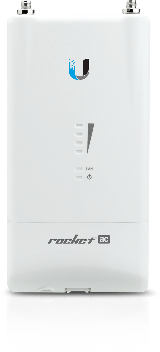 Ubiquiti UISP airMAX Rocket AC Lite 5GHz Radio Includes POE Injector | R5AC-LITE