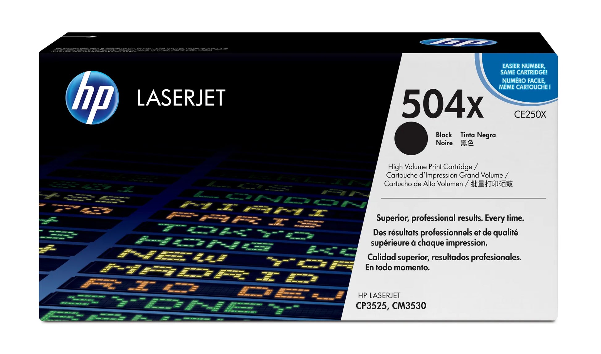 HP 504X HC BLACK TONER CARTRIDGE - Guards On Duty Shop & Security Guards