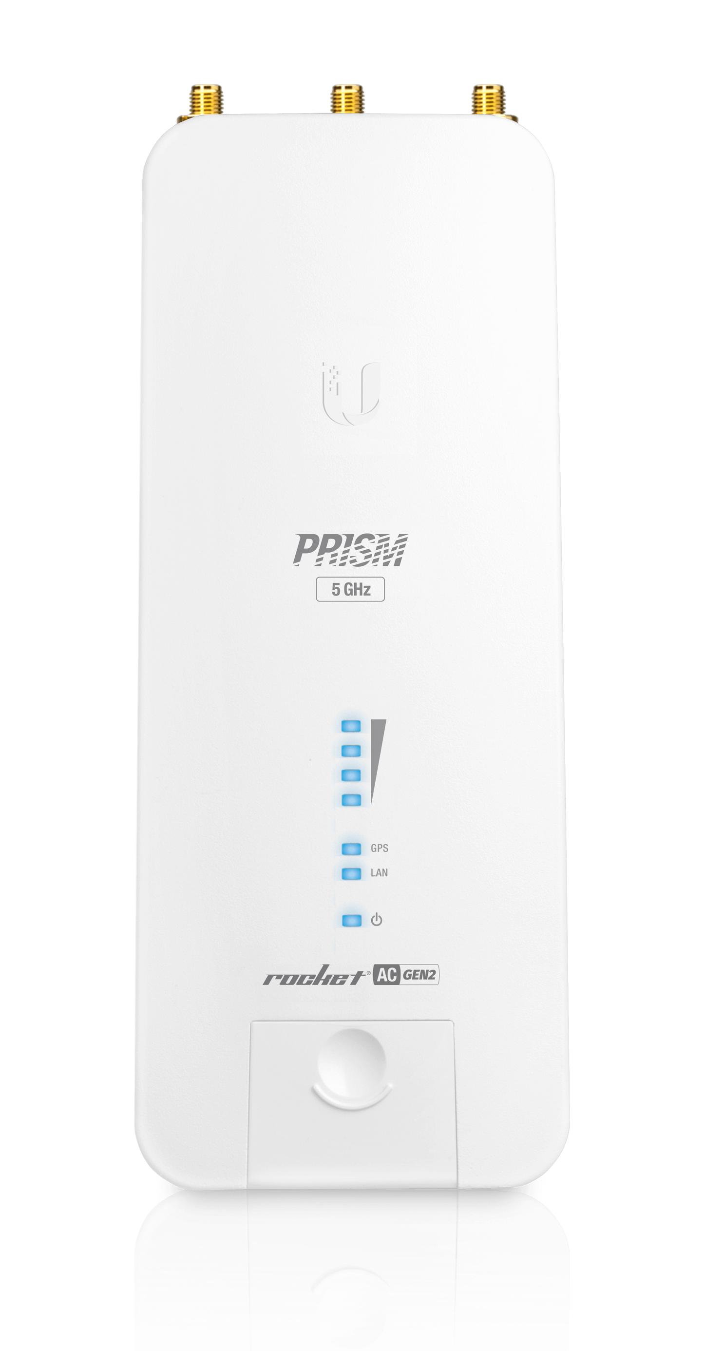 Ubiquiti UISP airMAX 5 GHz Rocket Prism 5AC Includes POE Injector | RP-5AC-Gen2