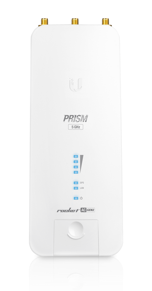 Ubiquiti UISP airMAX 5 GHz Rocket Prism 5AC Includes POE Injector | RP-5AC-Gen2