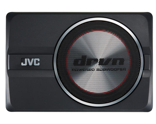 JVC CW-DRA8 8-Inch Compact Powered Underseat Subwoofer