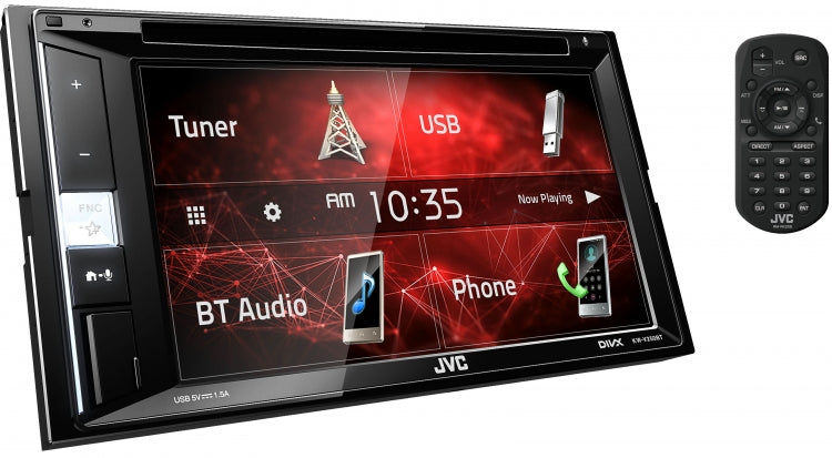 JVC KW-V250BTM 6.2-Inch DVD Multimedia Receiver