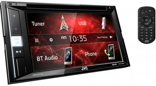 JVC KW-V250BTM 6.2-Inch DVD Multimedia Receiver