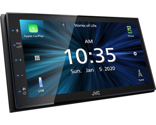 JVC KW-M560BT 6.8-Inch Multimedia Receiver with Apple CarPlay & Android Auto