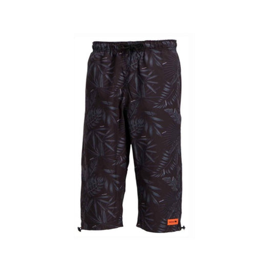 Sniper Africa Black Rain Forest Men's 3/4 Swim Shorts - L