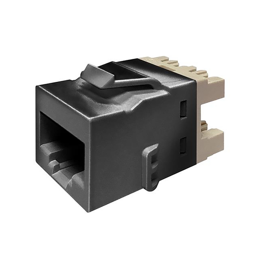 CommScope KJ-Series CAT6 Black Network Keystone - Guards On Duty Shop & Security Guards