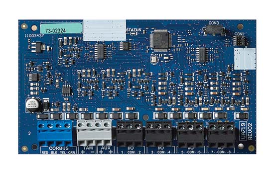 Neo Pro G3 Hardwire 8 Zone Expander Module - adds 8 hardwired zones, 125mA aux power output (PTC protected), tamper input