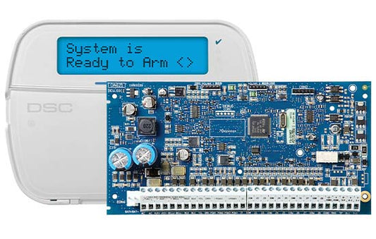 Neo Neo 64 Hybrid Control Panel Kit incl. - 1x LCD Keypad, 1 x HSM2108, 6 x PIR, 2 x MAGW/B, 2 x EPB, TRFM, battery & siren